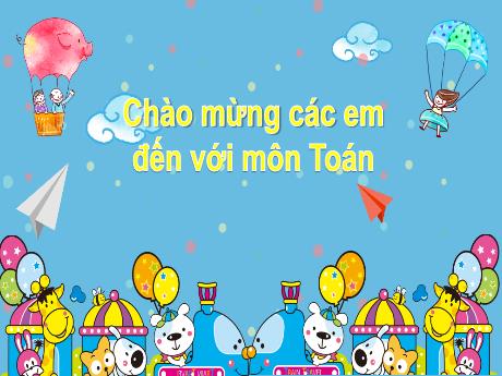 Bài giảng môn Toán Lớp 1 (Kết nối tri thức) - Chủ đề 3: Phép cộng, phép trừ trong phạm vi - Bài 11: Phép trừ trong phạm vi 10 (Tiết 5)