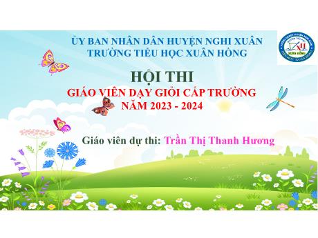 Bài giảng Tiếng Việt Lớp 1 (Kết nối tri thức) - Bài 36: om ôm ơm - Trần Thị Thanh Hương