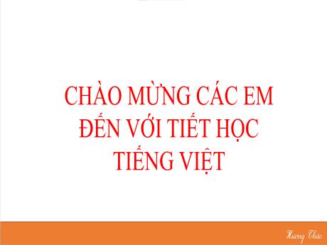 Bài giảng Tiếng Việt Lớp 1 (Kết nối tri thức) - Bài 44: iu ưu (Tiết 1)