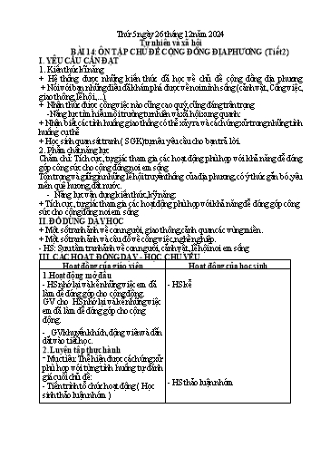 Kế hoạch bài dạy Lớp 1 - Tuần 16 (Thứ 5,6) - Năm học 2024-2025 - Nguyễn Thị Ánh Tuyết