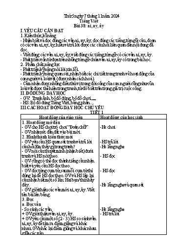 Kế hoạch bài dạy Lớp 1 - Tuần 9 (Thứ 5,6) - Năm học 2024-2025 - Nguyễn Thị Ánh Tuyết